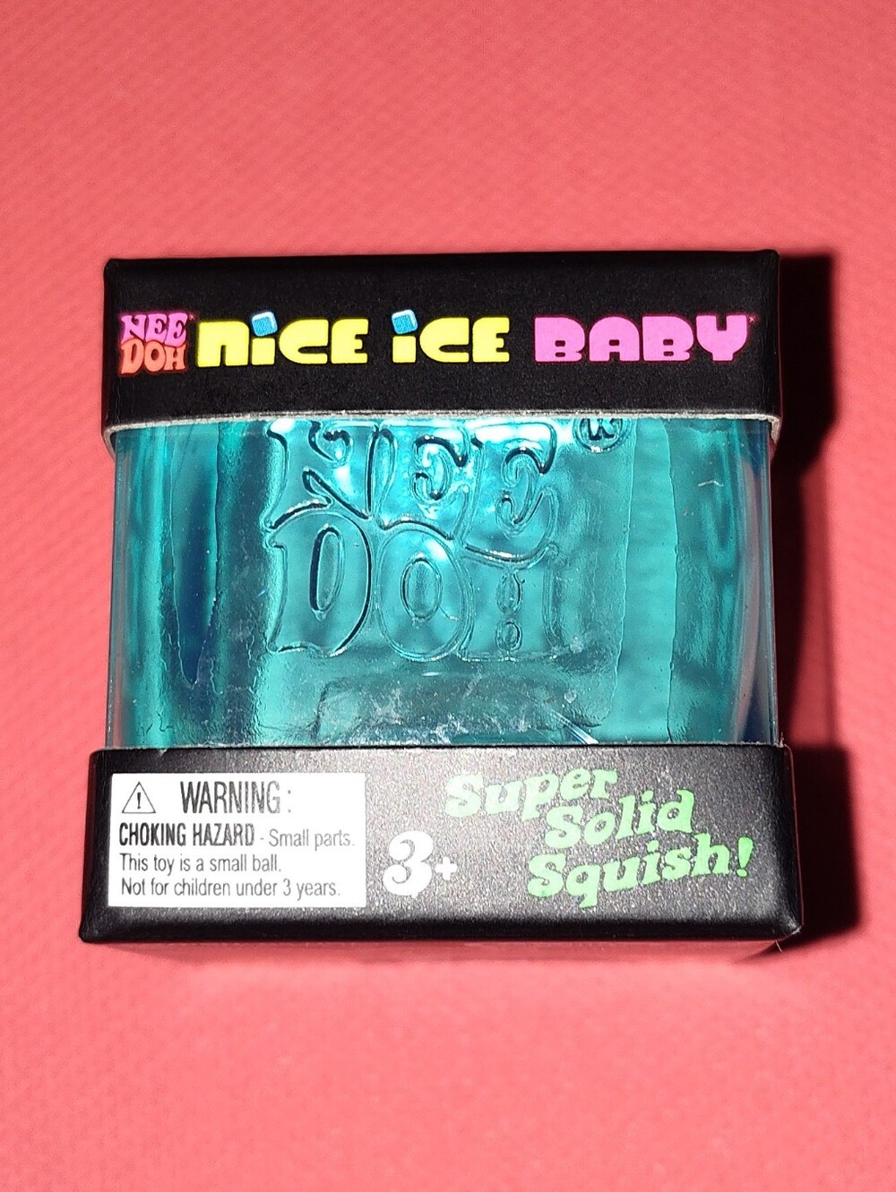 Authentic NEEDOH Nice Ice Baby Super Solid Squish! - BLUE